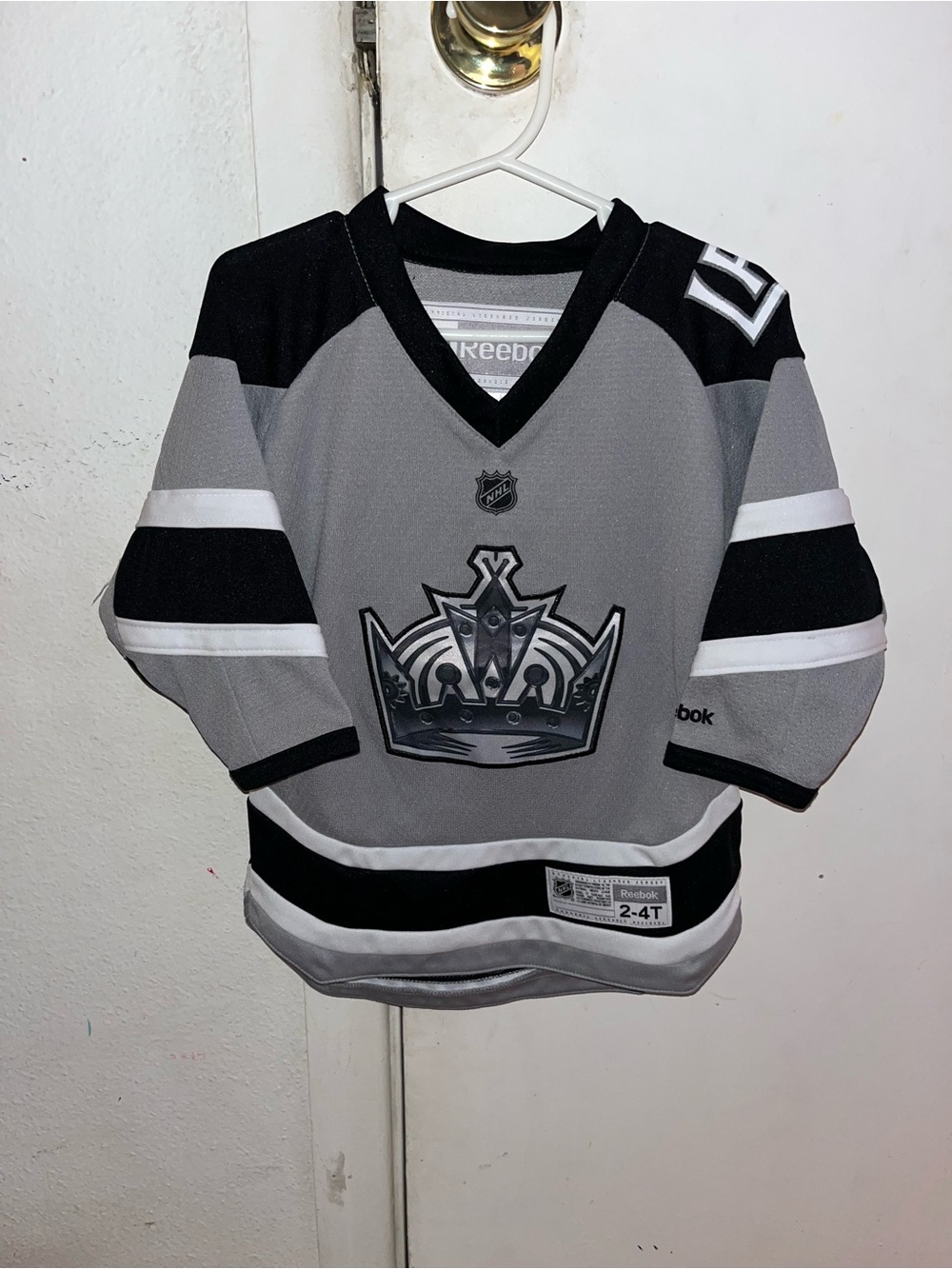 Los Angeles Kings Reebok Hockey Jersey 2T-4T